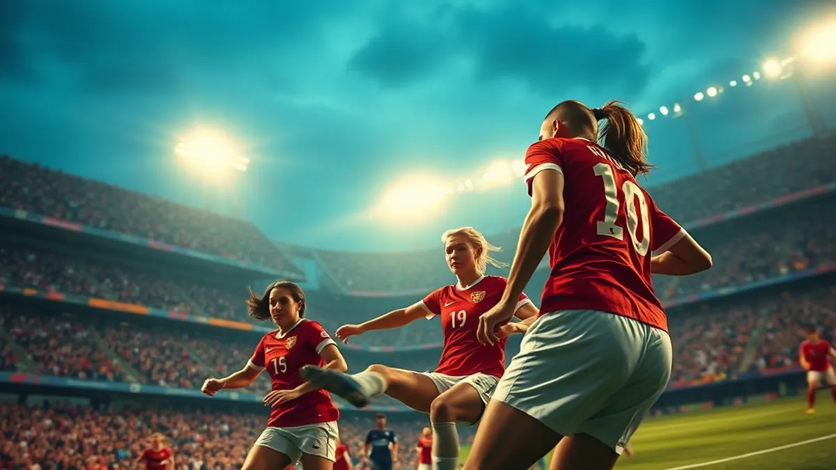 Benfica Empata com Barcelona na UEFA Women's Champions League